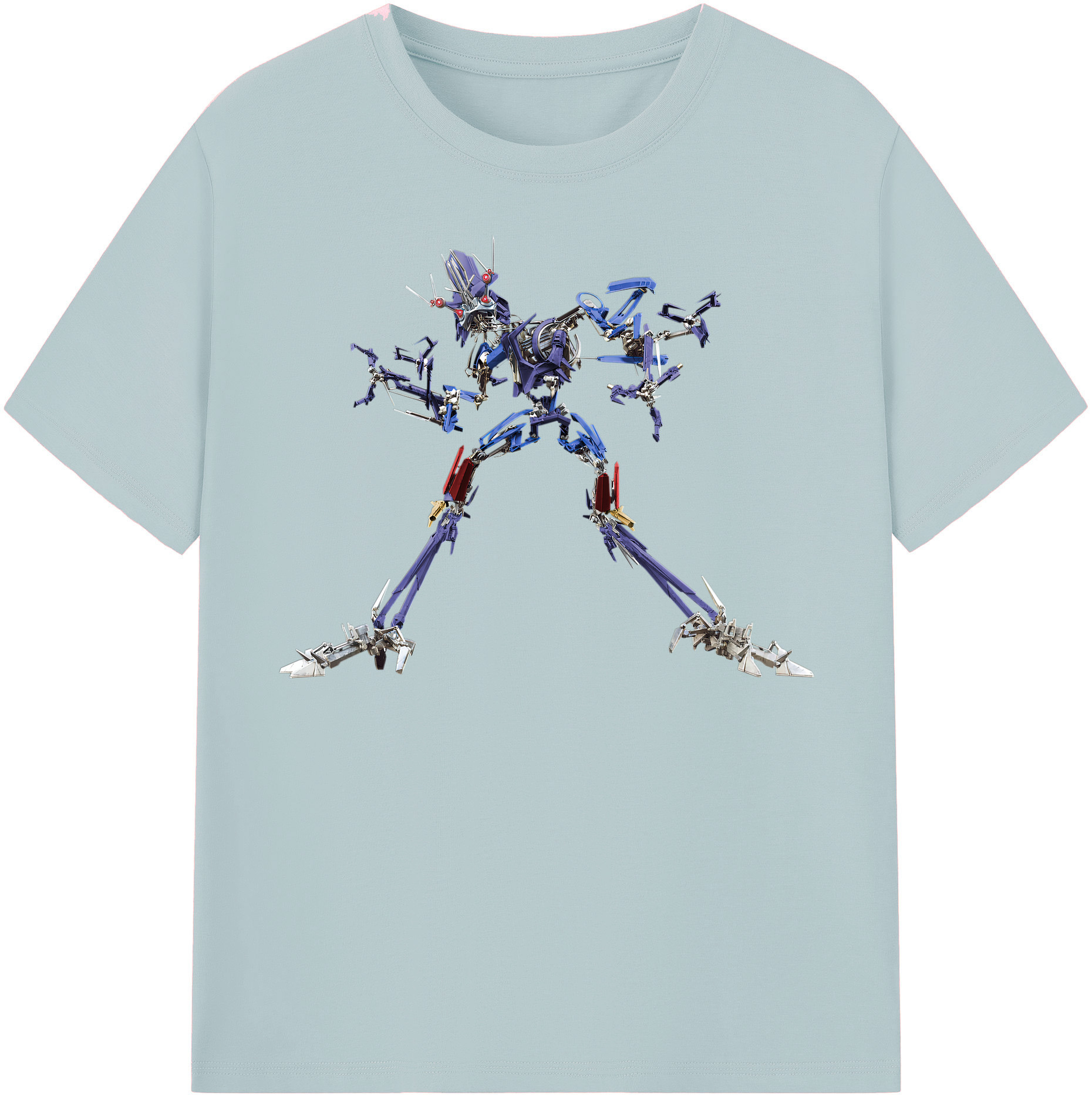 （画像用）  綿100％半袖Tシャツ（フロントプリント）